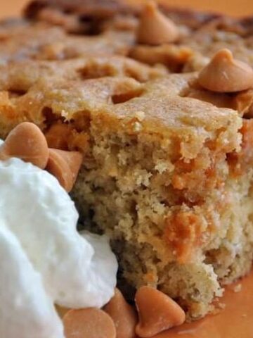 Amish Double Butterscotch Cake