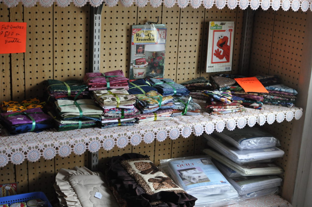 Wagler's carries a wide selection of  quilt pieces