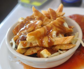 Poutine is popular in Quebec, New Brunswick, and northern Maine.