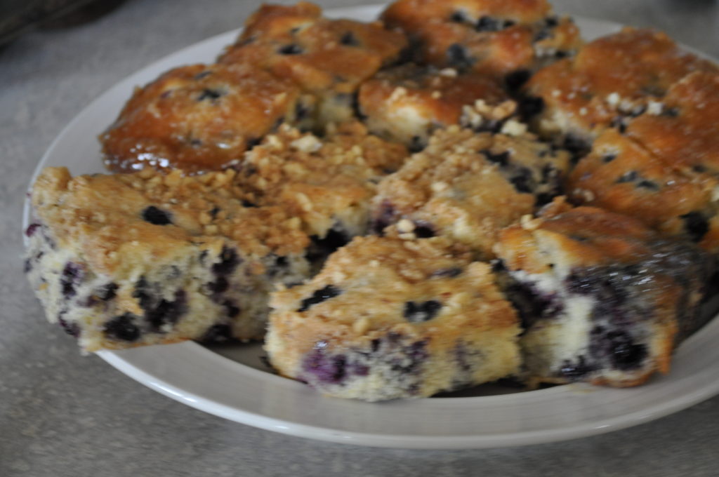 Melt-In-Your-Mouth Blueberry Cake  is a perfect summer treat.