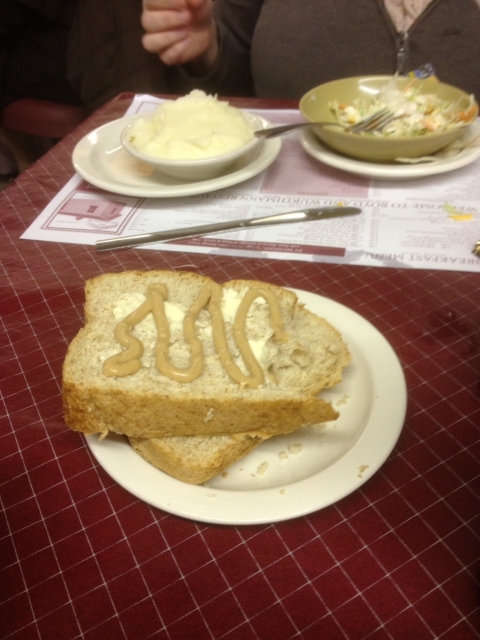Amish Church Peanut Butter Dip/Spread, this was at Mrs. Yoder's Kitchen in Mt. Hope