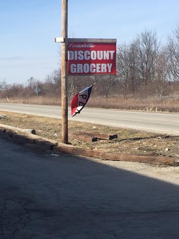 An Amish discount grocery outside of Muncie, Indiana