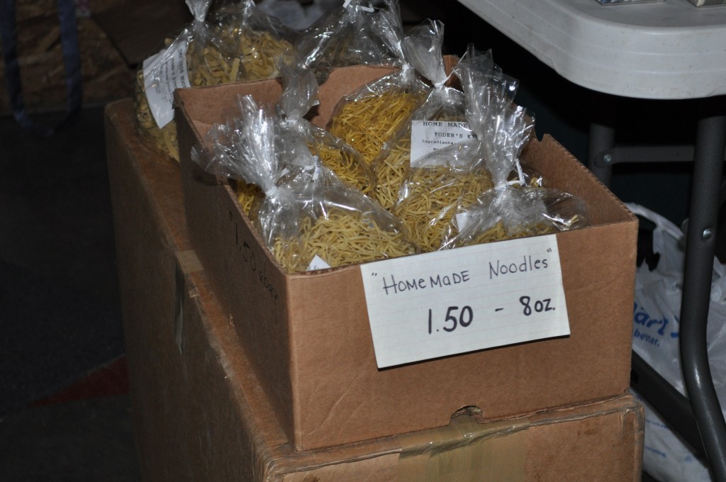 Clara Yoder's  Homemade Noodles in Wheat Ridge, Ohio's Amish community
