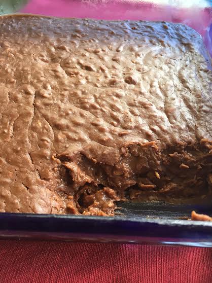 Amish Fudge made with beans & chocolate