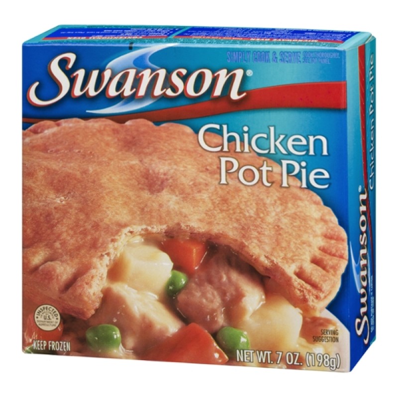 Swanson FrozenChicken  Pot Pie