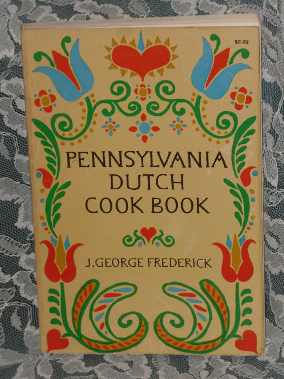 A mid-20th century repository of Pennsylvania Dutch recipes...
