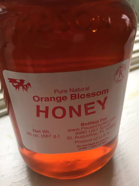 Orange blossom honey from the South