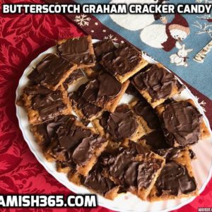 Butterscotch Graham Cracker Christmas Candy