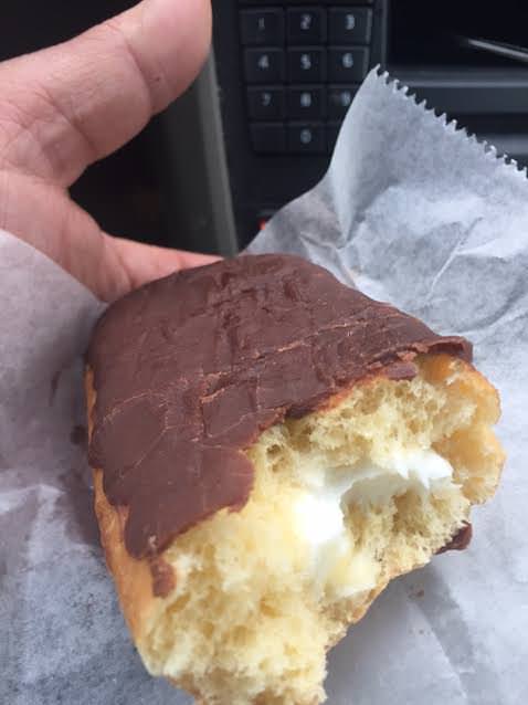 I went to a flea market and all I got was this doughnut.....and it wasn't even Amish-made