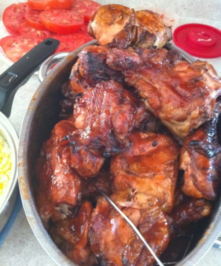 Amish Oven Barbecued Chicken 