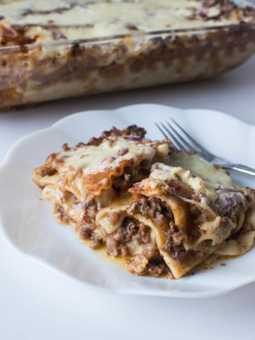 Mother's Cream Cheese Lasagna