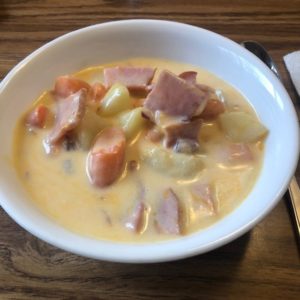 Comforting Ham & Cheese Soup