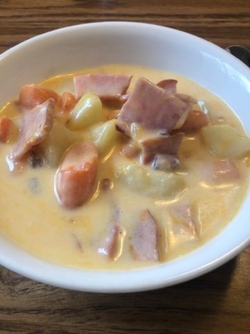 Classic Ham and Cheese Soup