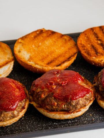 Amish Baked Barbecued Burgers